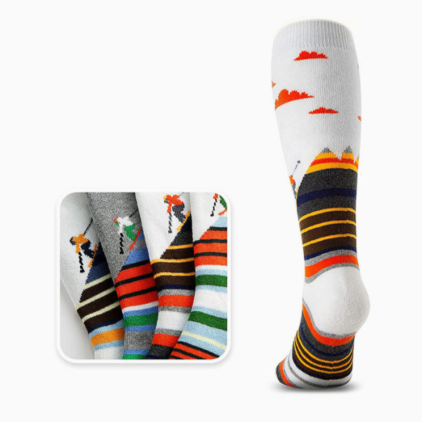 3 Pairs Outdoor Sports Warm Breathable Thick Winter Hiking Ski Socks Test Sample