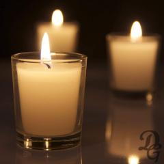 Votive Tea Light Holders Bulk Clear Glass Tealight Glass Votive Candle Holders for Home Decor
