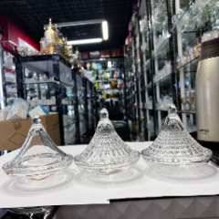 Referral From The Owner Transparent Throughout Sugar Bowl Glass Candy Jar Box Glass Candy-Boxes