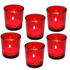 Votive Tealight Glass Candle Holders for Lighting Home Decoration, Wedding Party, Home, Room, Bedroom