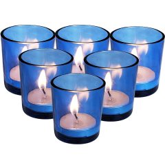 Votive Tealight Glass Candle Holders for Lighting Home Decoration, Wedding Party, Home, Room, Bedroom