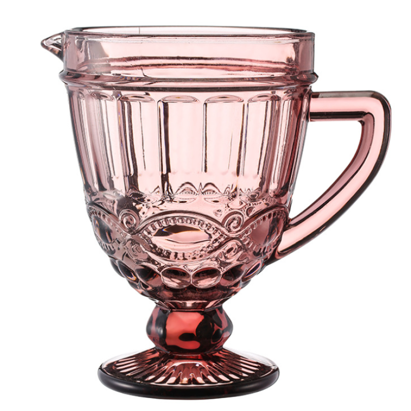 wholesale color glass pitcher glass jug glass kettle