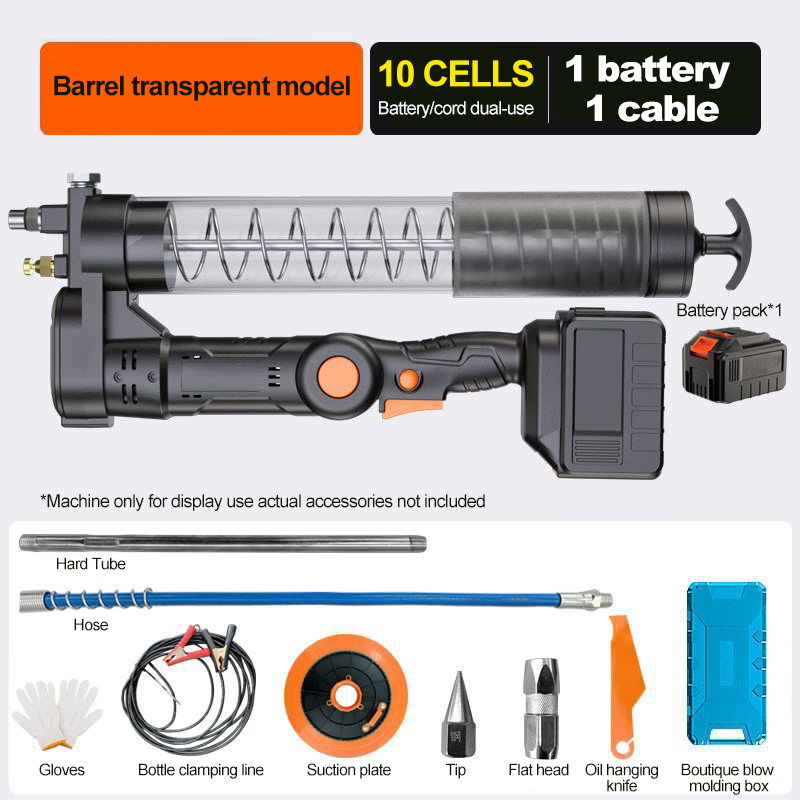 Ananke Tools  Professional Rechargeable Battery Electric Grease Gun High Pressure Lithium Battery with 600cc