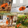 Electric Foldable Lightweight Portable Rechargeable Cordless Vacuum Cleaner  Air Leaf Blower For Home and Industry
