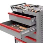 5-Drawers Garage Tool Storage Heavy Duty Workbench Garage Cabinet System Rolling Toolbox