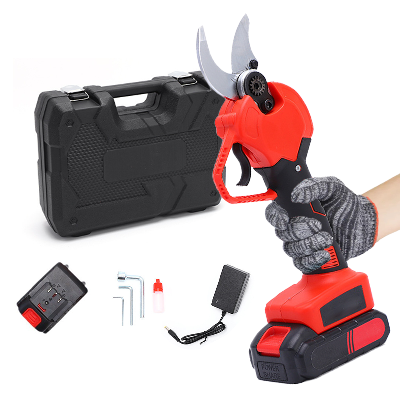 Ananke Tools Household Garden Cutter 35mm 45mm Battery Powered Trees Cordless Garden Tool Lithium Electric Pruning Shear