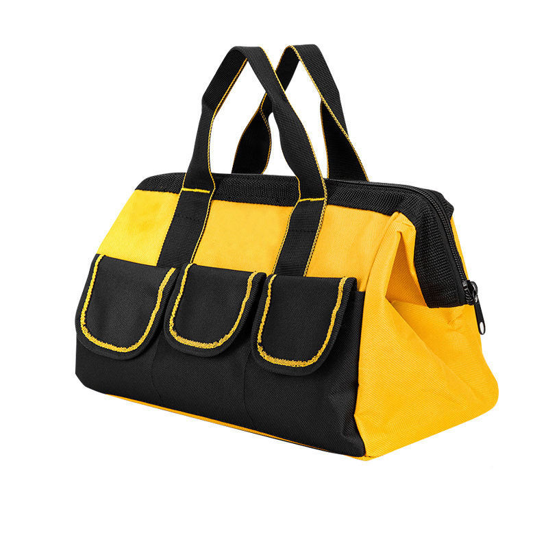 600D polyester promotion cheap tool storage organizer garden heavy duty polyester electrician tool bag