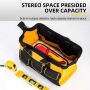 600D polyester promotion cheap tool storage organizer garden heavy duty polyester electrician tool bag