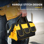 600D polyester promotion cheap tool storage organizer garden heavy duty polyester electrician tool bag