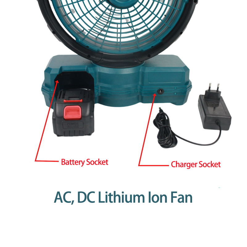 Ananke Tools 210 rotation lithium electric fan home car multi-function electric fan
