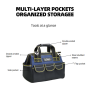 Ananke Tools Waterproof and durable large-capacity tool bag 600D Oxford cloth with bottom studs tool organizer bag