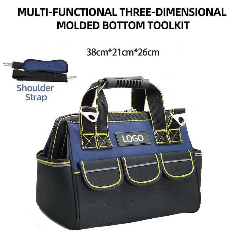 Ananke Tools Waterproof and durable large-capacity tool bag 600D Oxford cloth with bottom studs tool organizer bag