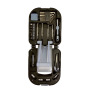 Multi-function High Strength Lighting 30-Piece Adjustable Household Manual LED Toolbox Screwdriver Set OEM Bit Holder