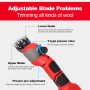 Ananke Tools Cordless Sheep Shearing High Power Electric Sheep Shearing lithium wool Clipper