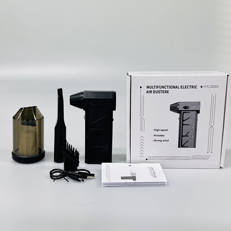 Rechargeable Multi-purpose Mini Air Blower and Cooling Fan 4000mAh Electric Dust Remover for Car Home Office