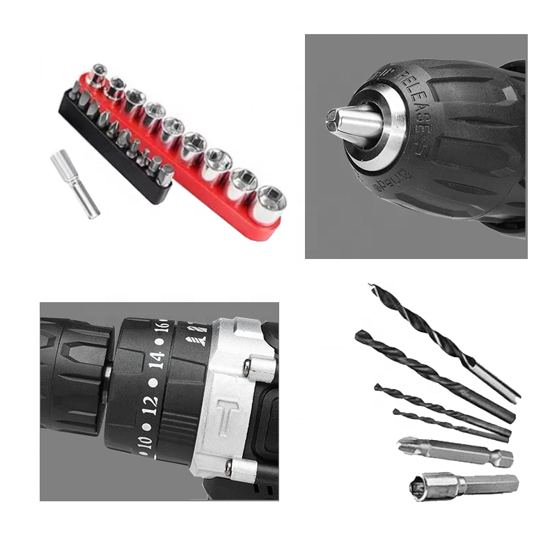 Ananke Tools Cordless lithium-ion drill household hand drill rechargeable power drill