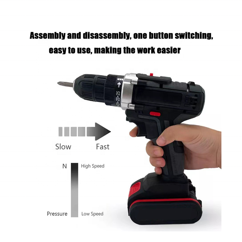 Ananke Tools Cordless lithium-ion drill household hand drill rechargeable power drill