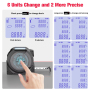 Ananke Tools 3in1 Laser Rangefinder 5m Tape Measure LCD Display Distance Meter Building Area Surveying Equipment 60m