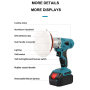 Ananke Tools 2 IN 1 Cordless Electric Polishing Machine Drill Driver Kit Car Polisher