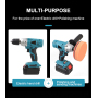 Ananke Tools 2 IN 1 Cordless Electric Polishing Machine Drill Driver Kit Car Polisher