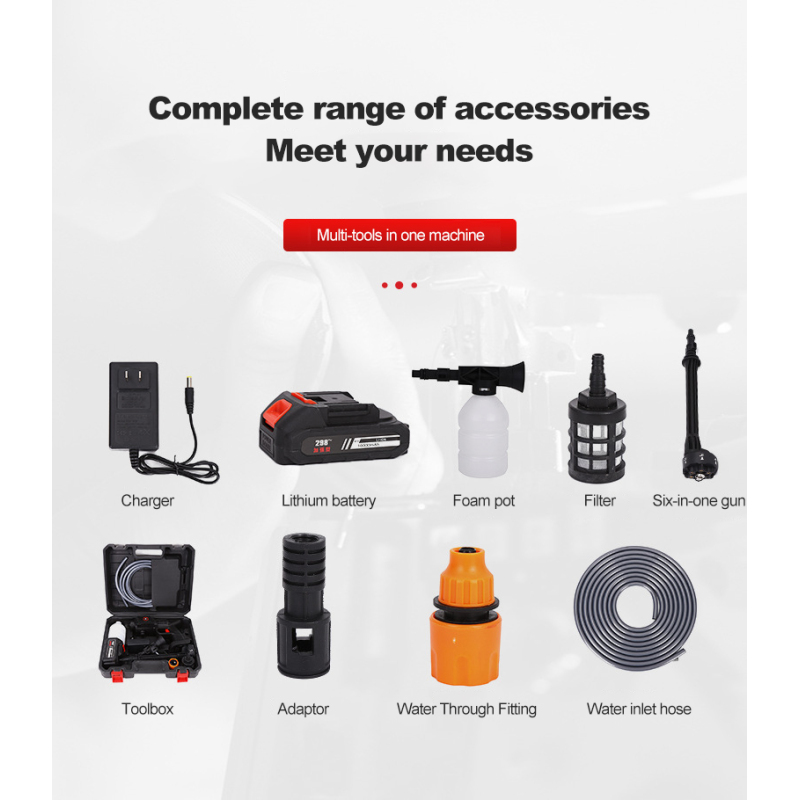 Ananke Tools car wash machines lithium battery car wash machines high-pressure wireless car water gun