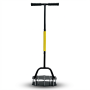 Wholesale Manual Spring Lawn Aerator Carbon Steel Garden Soil Loosening Rake Courtyard Grass Aeration Tool OEM