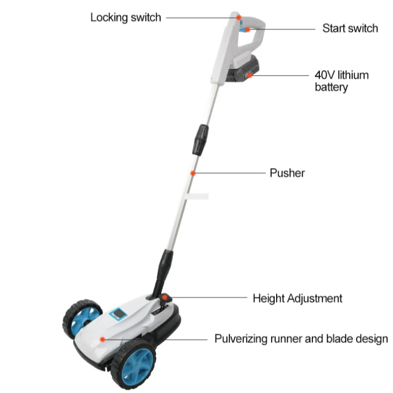 Ananke Tools Brushless Grass Trimmer 40V Cordless Lawn Mower Electric lawn grass cutting machine