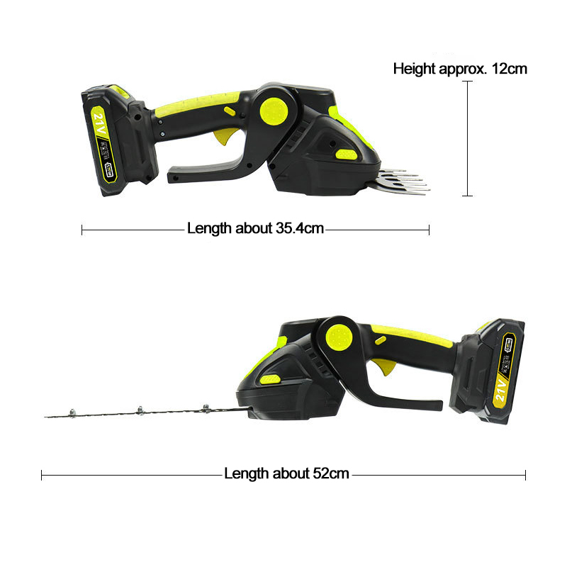 Ananke Tools Cordless electric lawn hedge trimmer portable hedge trimmer pruning and grass cutting