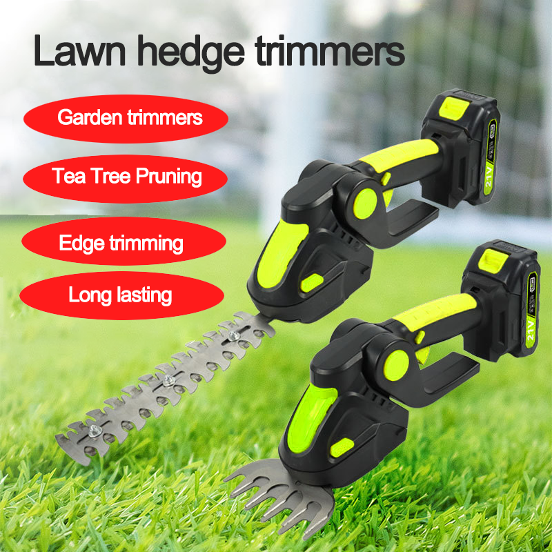 Ananke Tools Cordless electric lawn hedge trimmer portable hedge trimmer pruning and grass cutting