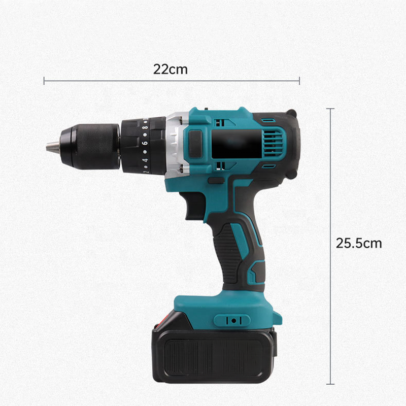 Ananke Tools Industrial lithium electric drill 13mm impact drill hand drill cordless drill