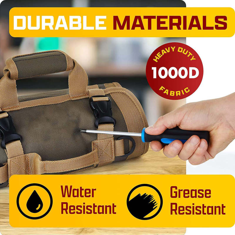 Ananke Tools Factory  Heavy Duty Large capacity Portable Tool kit household electrician bag tool roll bags