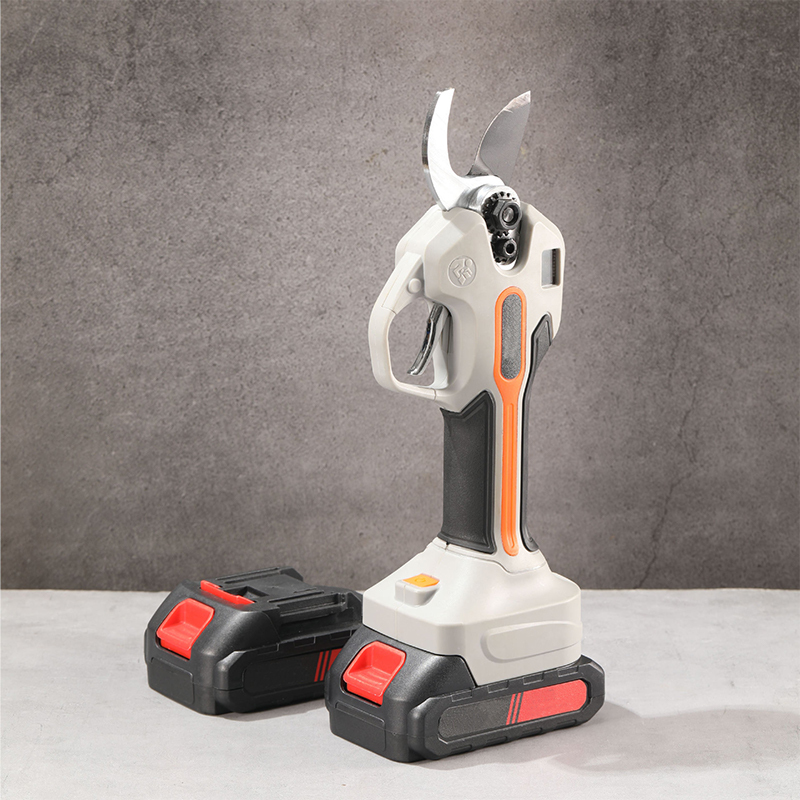 32mm Cordless Electric Pruner Shear Power Garden Tools Electric Pruning Shears Battery Powered Cordless Branch Pruner