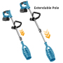 Powerful Electric Handheld Leaf Blower Wind Storm Cordless Retractable Leaf Blower Dust Blower