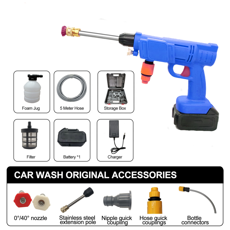 Ananke Tools High Pressure Electric Car Washer Gun Cordless Portable Powered Car Wash Gun