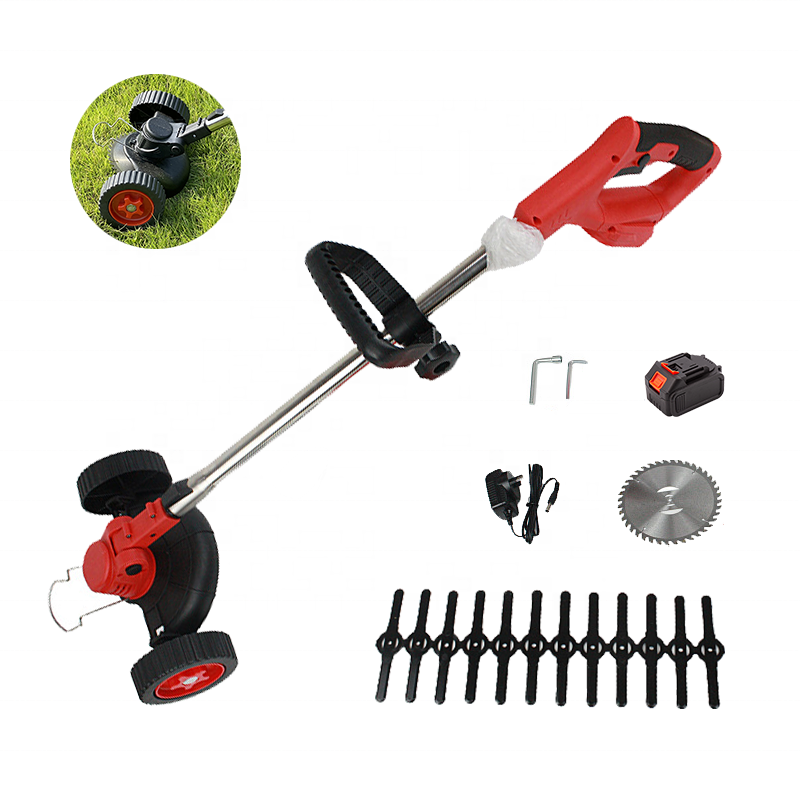 Ananke Tools Adjustable Handheld Lithium Battery Rechargeable Lawn Mower