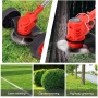 Ananke Tools Adjustable Handheld Lithium Battery Rechargeable Lawn Mower
