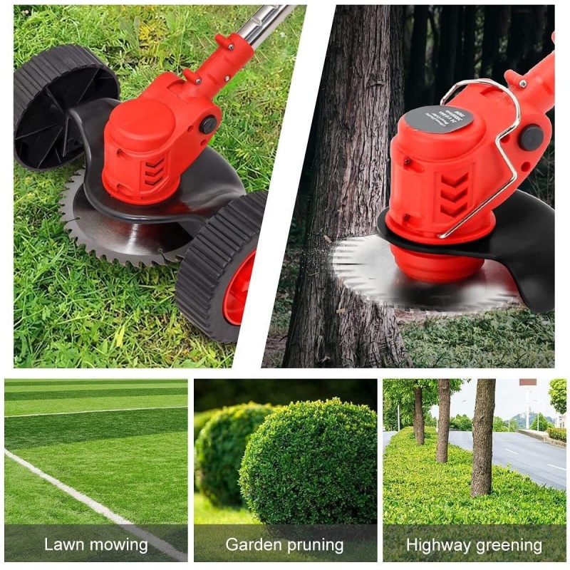 Ananke Tools Adjustable Handheld Lithium Battery Rechargeable Lawn Mower