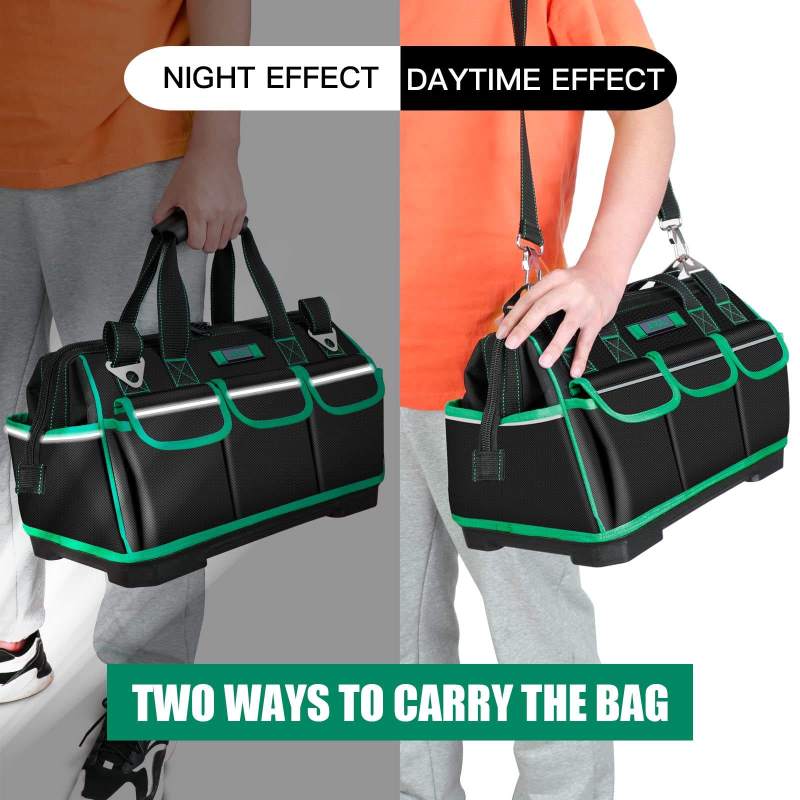 High Quality Portable Waterproof Tool bag Factory Directly Large Originizer Compartment Heavy Duty 600D Oxford Cloth Tool Bag