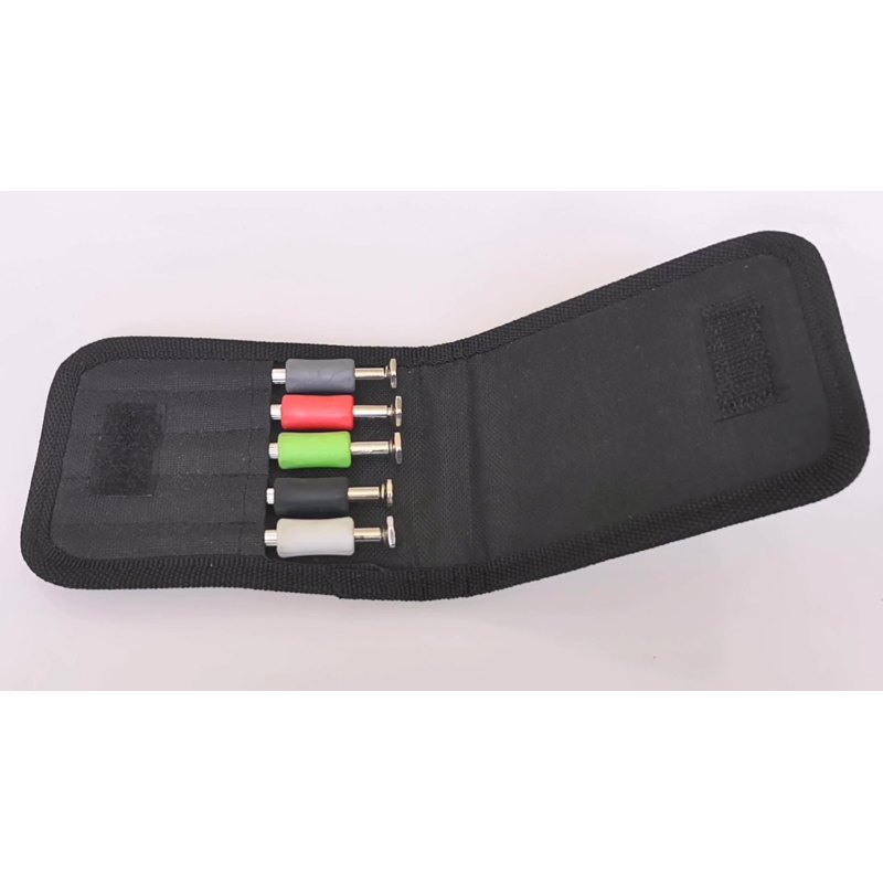 Multifunctional Hand Operated 5-Piece Precision Screwdriver Set Soft Case Eco-Friendly OEM Custom Logo for Watch Promotional Use