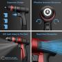 Ananke Tools Cordless Electric Screwdriver Drill Battery Cordless Battery Power Drill