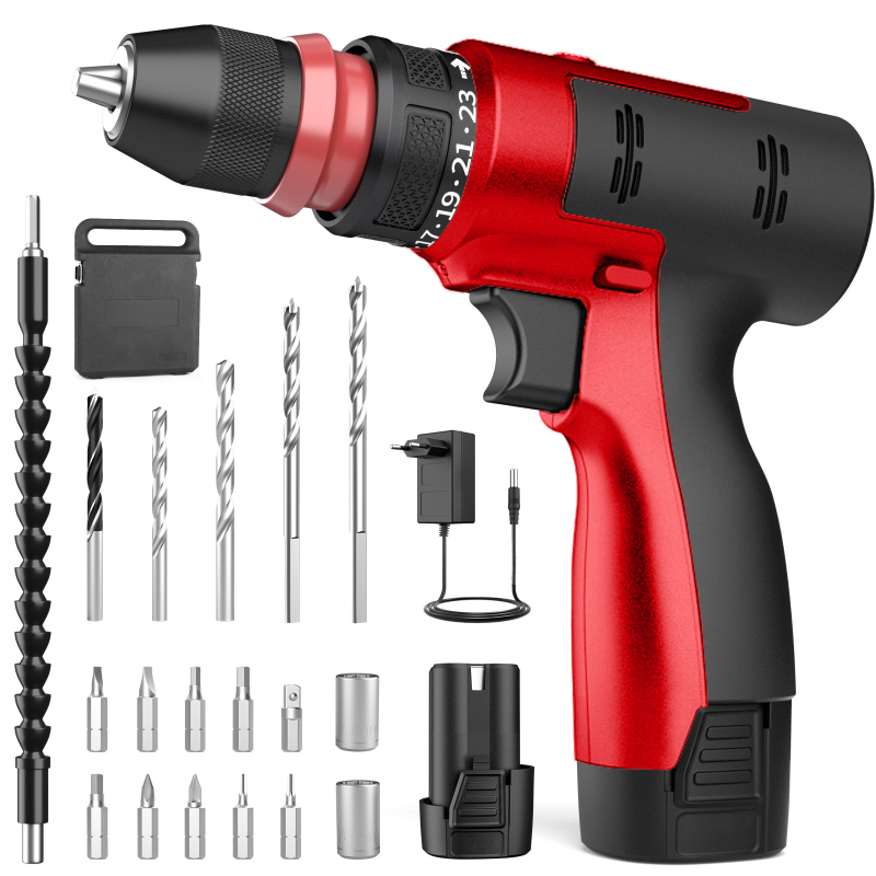Ananke Tools Cordless Electric Screwdriver Drill Battery Cordless Battery Power Drill