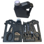 Oil Can-Shaped Eco-Friendly 27-Piece Handmade Tool Set Promotional Gift Flashlight with LED Light