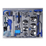 7 Drawers Workshop Metal Steel Tool Box Garage Tool Trolley Set Cabinet With 424pcs Tools