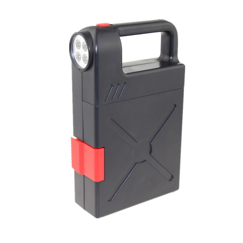 Professional Portable ABS Blow Molding 24-Piece LED Lantern Flashlight Toolbox Set with Dry Battery Work Light