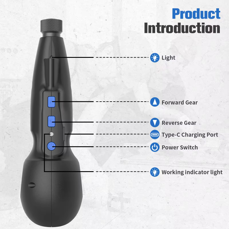 Rechargeable 3.6v Type-C Mini Power Multi Function Electric Screwdriver Cordless Screwdriver