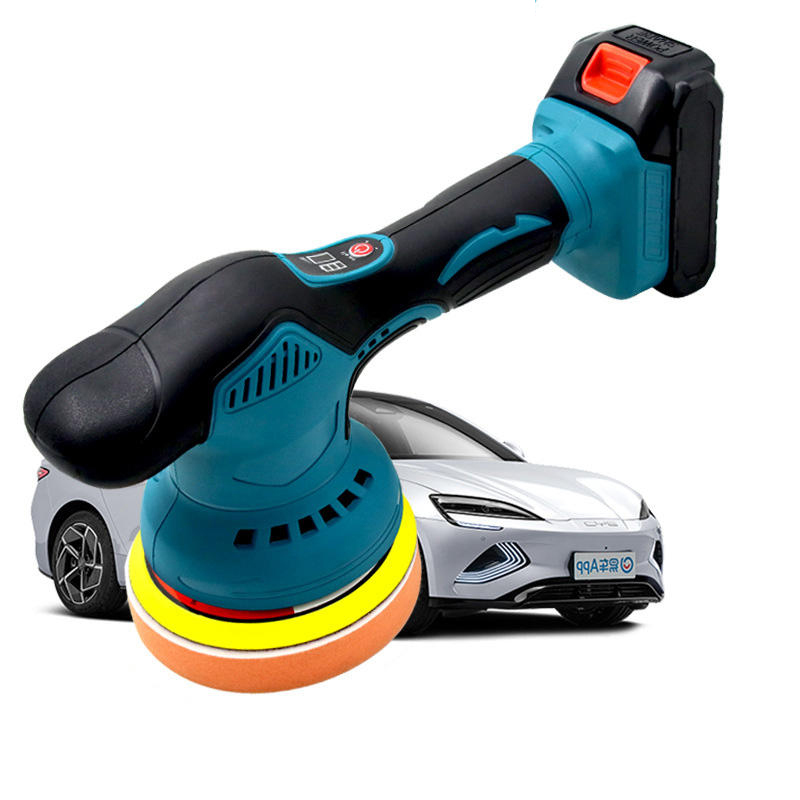 Rechargeable Lithium Battery Brushless Polisher Variable Speed Portable Cordless Polisher Kit