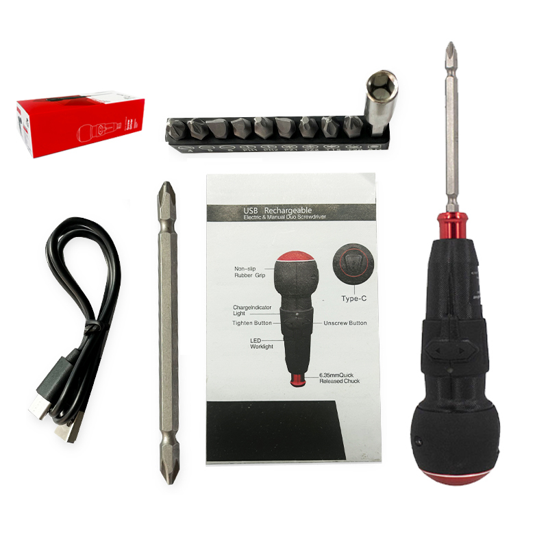 Lightweight 3.6V Mini Cordless Electric Screwdriver USB Electric Screwdriver