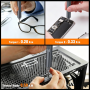 Rechargeable Mini Electric Cordless Screwdriver 3.6V 200RPM Power Tool for DIY Projects