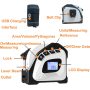 2 in 1 40M digital tape measure with laser