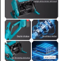 Professional Cordless Hand-Held Rechargeable Electric Snow Shovel Winter Battery Powered Snowplow Brushless Snow Shovel